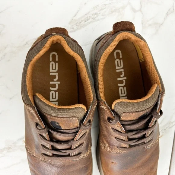 Carhartt Men's Brown Suede Oxford Work Shoe Sz 8 - Picture 7 of 12